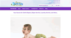 Desktop Screenshot of greenearthbabyworks.com